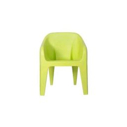 Supreme Futura Contemporary Design Plastic Parrot Green Chair with Arm (Pack of 2)-picture-46