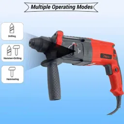 Hillgrove 1200W 26mm Red Hammer Drill Machine with 5 Bits, HG0084 image 4