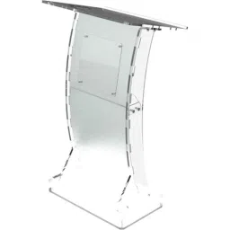 Classic Concepts 26x20 inch Acrylic Podium Stand with White LED for Conference &a; Seminar, CCP056-picture-42