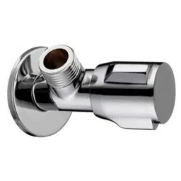 Joyway Victor Brass Chrome Finish Silver Angle Valve Stop Cock-image-74