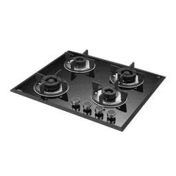 Kaff 4 Burners Automatic Ignition Black Glass Hob, FBB 604-picture-0