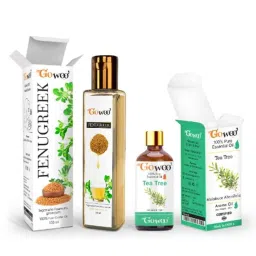 GoWoo 2 Pcs 10ml Natural Tea Tree Aroma Oil &a; 100ml Fenugreek Carrier Oil Set, GWOC1226-P45+P174-picture-34