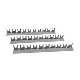 Selvo 10 Way Copper Fork Type MCB Busbar with PVC Shell, FORKAN4 (Pack of 6) image 2