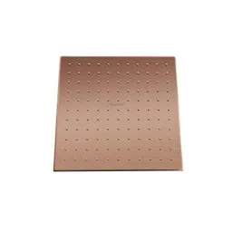 Aquieen 16x16 inch ABS Rose Gold Wall Mounted Overhead Shower-picture-23