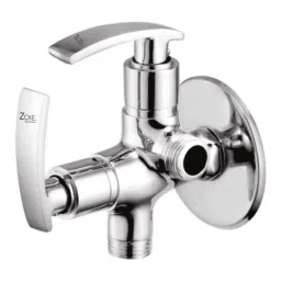 Zoie Viva Brass Silver Chrome Finish 2 in 1 Angle Valve, Z28010-picture-12