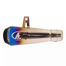 Ra Accessories RA_M4MULTI Eblack 38x11x14 cm Stainless Steel M4Multi Bajaj Enticer 125 Bajaj Enticer 125 M4 Bike Exhaust-picture-24