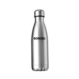 Borosil Bolt 500ml Stainless Steel Silver Vacuum Insulated Flask Water Bottle, ISFGBO0500S-picture-44