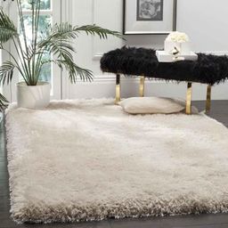 Carpetify 3x5ft Ivory Luxury Shaggy Solid Plain Fluffy Fur Carpet Rug, 1007YZEMCJS-picture-41
