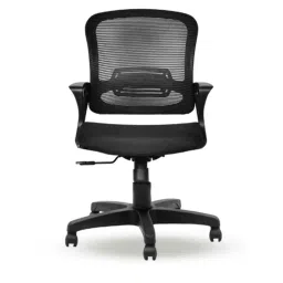 Mango Blossom Cherry Mesh Medium Back Black Office Chair, OFF.OFF.65724685-picture-46