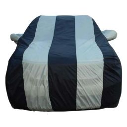 AllExtreme BZ7005 Blue &a; Silver Custom Fit Car Body Cover with Mirror Pocket for Maruti Suzuki Vitara Brezza-picture-34