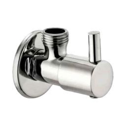 Senkiddpro Brass Chrome Finish Wall Mounted Angle Cock-image-46