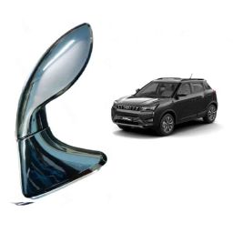 SureStrive ABS Black Front Left Side Fender Angle View Bonnet Blind Mirror for Mahindra Xuv300 All Model image 2