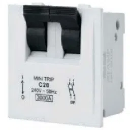Rapid Stylish 6-32A Double Pole C Curve White Heavy Duty MCB, R-2063 (Pack of 5)-picture-42
