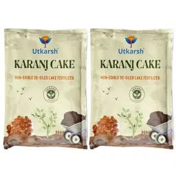 Utkarsh 900g Karanj Cake Non-Edible DE Oiled Cake Fertilizer (Pack of 2)-image-22