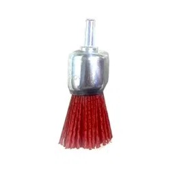 Jon Bhandari 1 inch Nylon Red Filament Abrasive Wire Cup Brush with 20mm Spindle, NWB-image-74