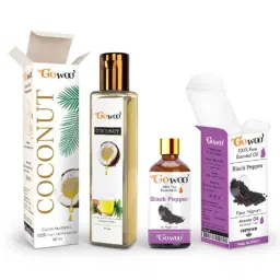 GoWoo 2 Pcs 10ml Natural Black Pepper Aroma Oil &a; 100ml Coconut Carrier Oil Set, GWOC215-P7+P189-picture-34