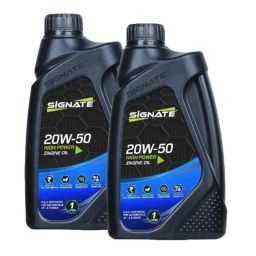 Signate 20W-50 1 Litre High Performance Engine Oil for Street Racing Bikes (Pack of 2)-5