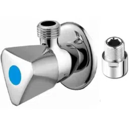 Fastgear Triangle Stainless Steel Angle Wall Cock Set with 1 inch Wall Extension-44