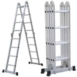 Corvids 16 Steps 14.5ft Aluminium Foldable Multipurpose Super Step Ladder, CALM-404 PRO-image-30