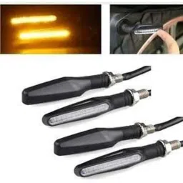 AOW Motorcycle Amber LED Turn Signal Indicators Light Lamp Regal Raptor 4Pcs for Bullet Super Thunderbird-31
