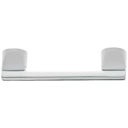Aquieen 96mm Malleable Chrome White Wardrobe Cabinet Pull Handle, KL-713-96-CP (Pack of 2)-picture-34