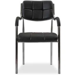 Da URBAN Black Leatherette Office Visitor Chair, DU-267-picture-49