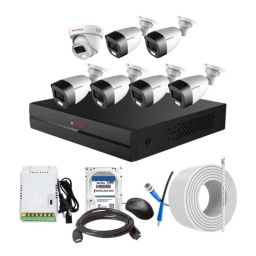CP Plus 2.4MP Full Colour HD Audio Indoor &a; Outdoor CCTV Combo Kit with 8Ch DVR, 6 Bullet 1 Dome Camera, 8Ch SMPS, 70m Cable, 1TB HDD &a; Connector-image-81