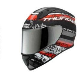 Studds Thunder Decor D1 N2 Multicolor Motorbike Helmet, Size (L, 580 mm)-picture-11