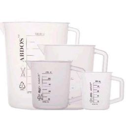 Abdos 6Pcs 100ml TPX Beakers with Handle, P50902-10