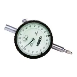 Insize 2mm 0.001mm Flat Back Precision Dial Indicator, 2313-2FA-10