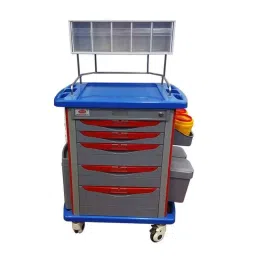 Desco 5 Drawers ABS Anesthesia Trolley, ANTR 201-image-72