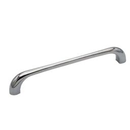 RAB 160mm Zinc Chrome Finish Wardrobe Pull Handle, N021 (Pack of 2)-image-72
