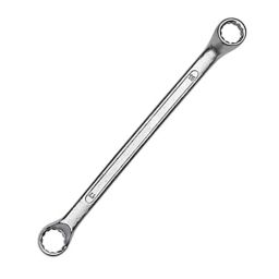 B K Jagan &a; Co 16x17mm Chrome Vanadium Steel Chrome Finish Double Ended Ring Spanner-21