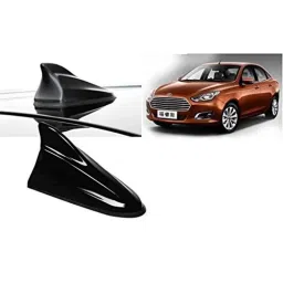 Auto Pearl Black Shark Fin Signal Receiver AM/FM Antenna For Ford Escort-31