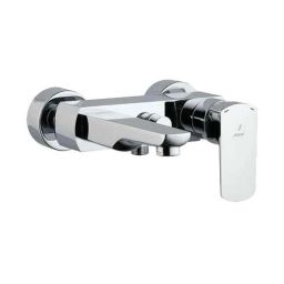Jaquar Kubix Prime Black Chrome Single Lever Wall Mixer with Hand Shower, KUP-BCH-35119PM-picture-13
