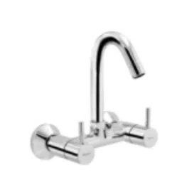 Somany Florence Brass Chrome Finish Sink Mixer with Swinging Spout, 272200190061-image-6