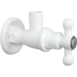 Sparsh Pearl AF-423 Alfa 15lpm Plastic White Angle Cock T Handle with Flange for Bathroom &a; Kitchen-image-88