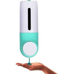 Prestige 400ml ABS White &a; Blue Push Type Sanitizer Dispenser-image-19