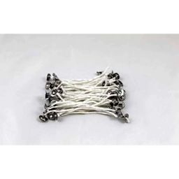 Elegant Casa 3 inch White Thread Candle Wicks (Pack of 50)-picture-30