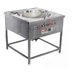 Exwell 22 inch Stainless Steel Silver Electric Kadai with Stand, Capacity: 15 L-image-11