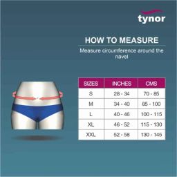 Tynor 9 Inch Abdominal Support for Post Operative/Post Pregnancy, Size: S image 4