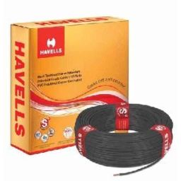 havells HavellsLifeLine Plus WHFFDNBLG1016 HRFR PVC Insulated Flexible Cable Single Core 16 Sq. mm - Black-picture-0