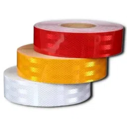 Deltech Safety 1.85 inch 35m Polypropylene White, Yellow &a; Red Retro Reflective Tape (Pack of 3)-image-43