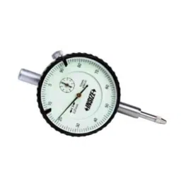 Insize 10mm 0.01mm Flat Back Reverse Reading Dial Indicator, 2801-10F (Pack of 2)-42
