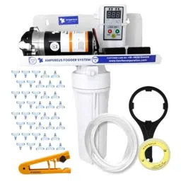 Ampereus Water Fogger Kit with 300 GPD Pump &a; 40 Nozzles for Home Use &a; Dairy Farm-26