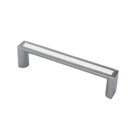 RAB 96mm Zinc White Chrome Finish Cabinet Pull Handle, 1073 (Pack of 2)-image-79