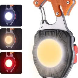 Mini COB Keychain Flashlights,Waterproof Rechargeable Handheld Flashlight LED Front Light-8