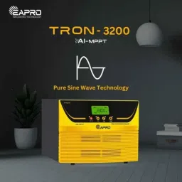 EAPRO 3000VA 24V AI-MPPT Dual Battery PCU with Advanced Pure Sine Wave Technology &a; RTC, TRON-3200 image 2