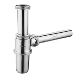 Ruhe ARC 12 inch Brass Chrome Finish Bottle Trap, 17-0606-picture-38