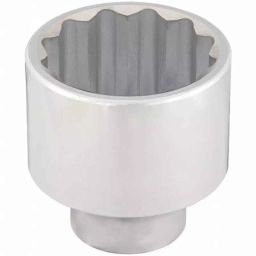 Westward 2-1/4 inch Steel Chrome Socket, 45J229-picture-40